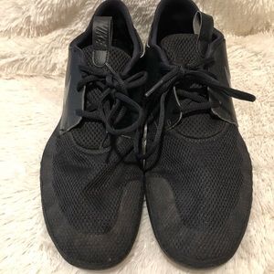 Men black Nike mesh sneakers.  Size 13